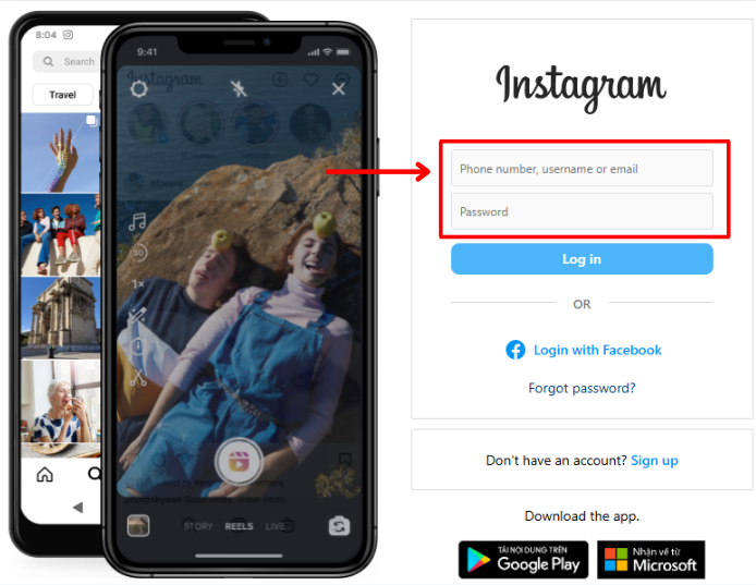 instagram authentication app