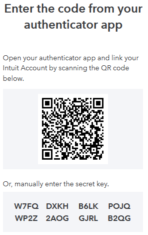intuit authenticator app