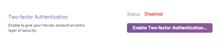 heroku authenticator app