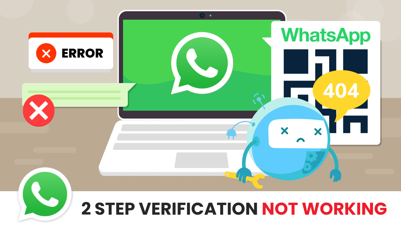 whatsapp two step verification not working