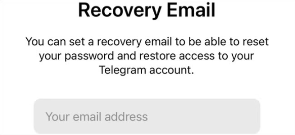 telegram authenticator not working