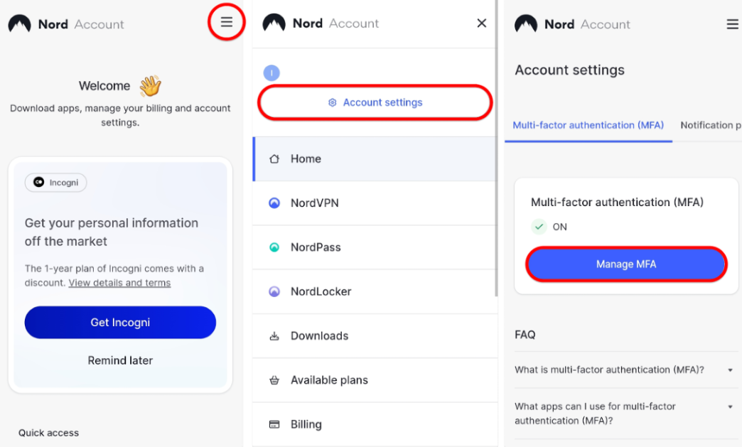NordVPN Authenticator App