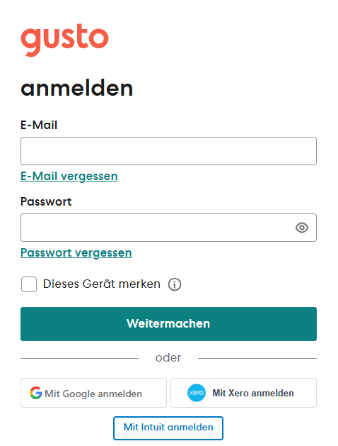Gusto Authenticator App