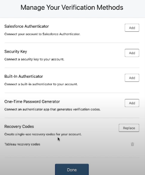tableau authenticator