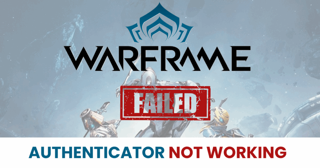warframe 2fa not working