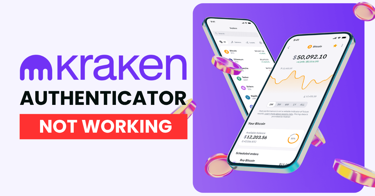 kraken authenticator not working