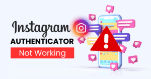 instagram two factor authentication not working