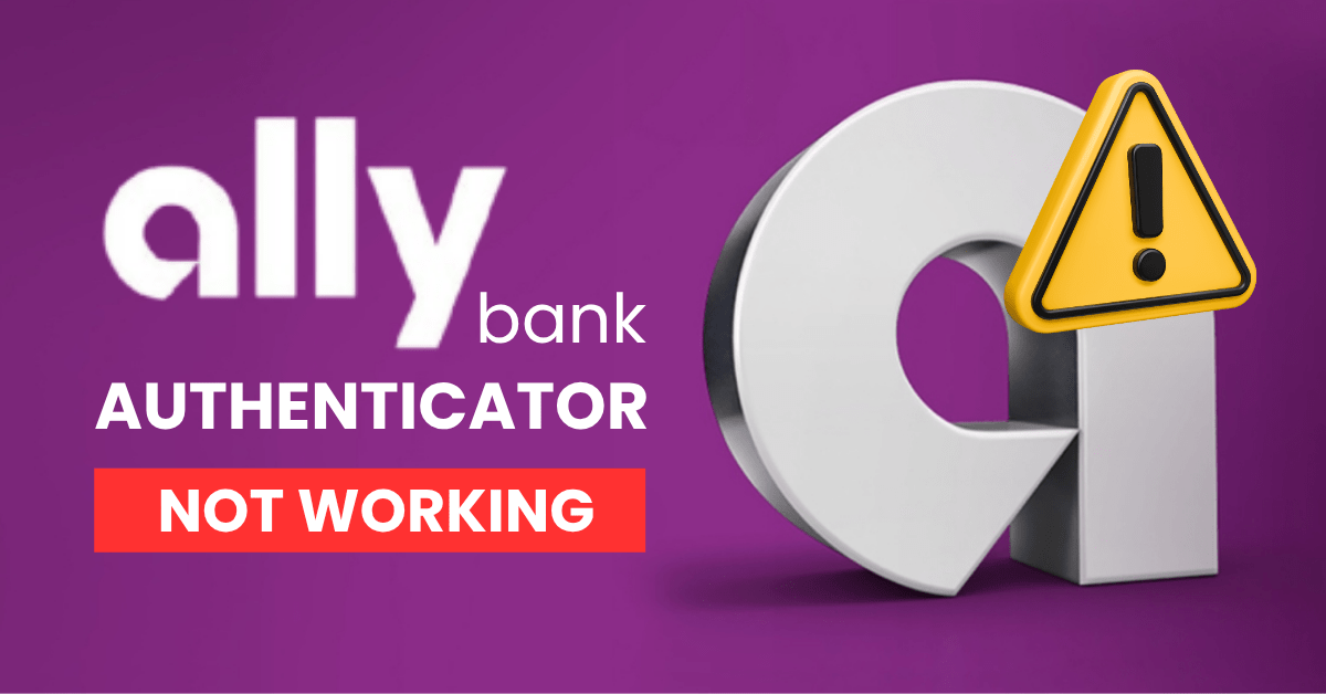 ally bank 2fa not working