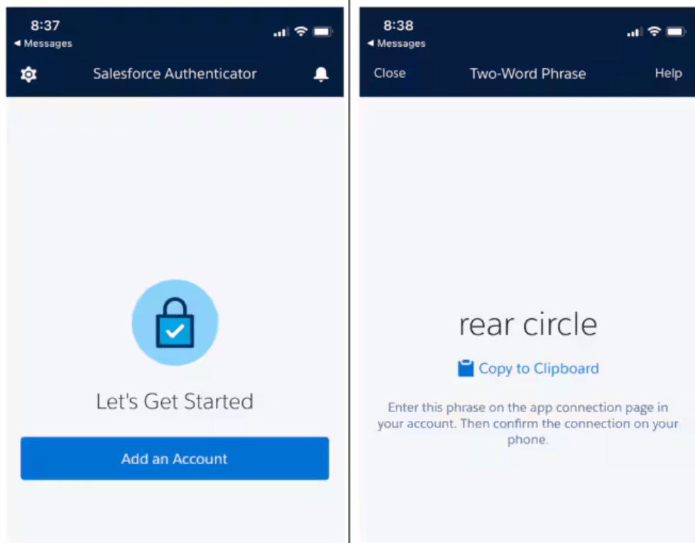 Salesforce Authenticator App Not Working