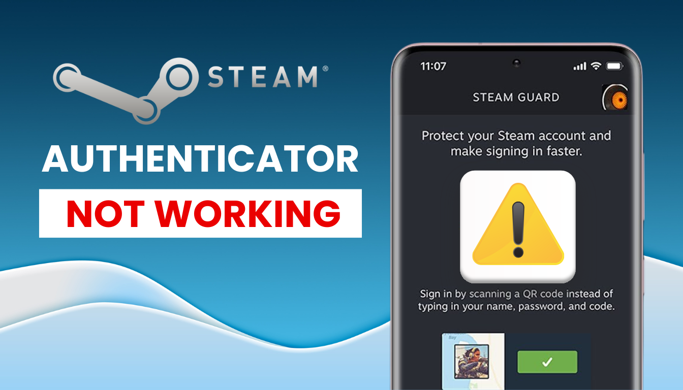steam authenticator not working