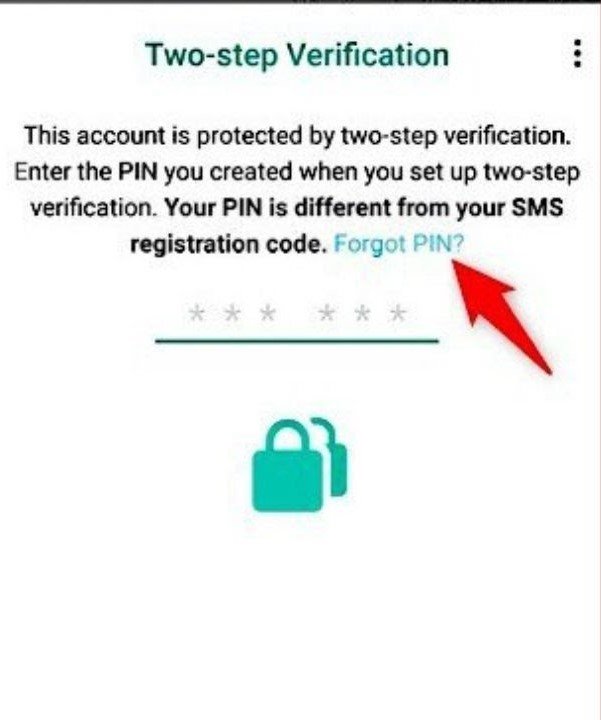 whatsapp two step verification not working
