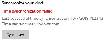invalid authenticator code