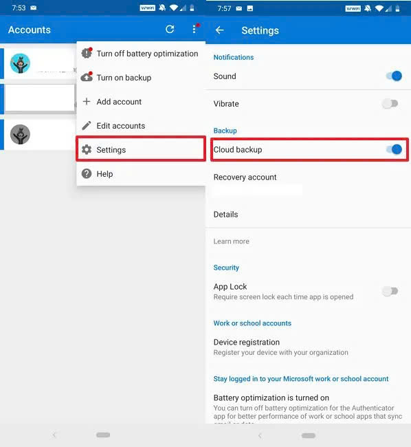 invalid authenticator code