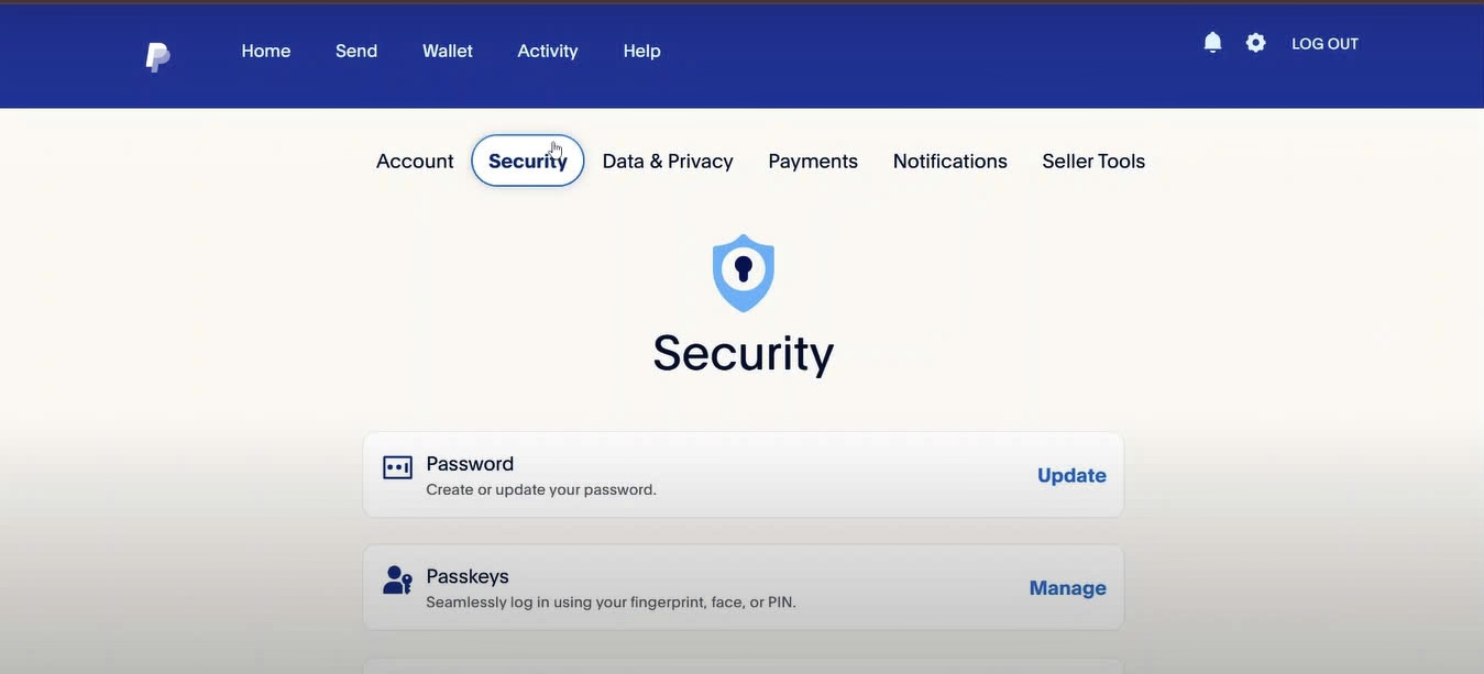 turn off two-factor authentication in paypal